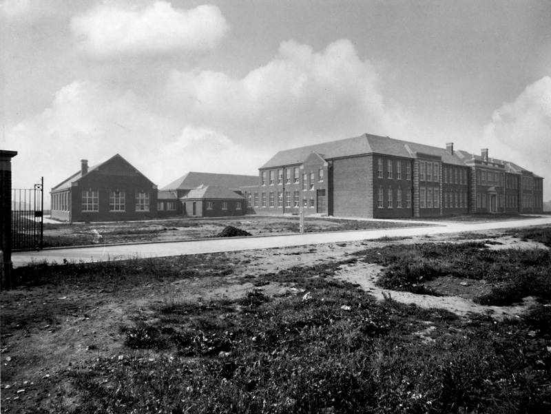 1936 - View of School from East