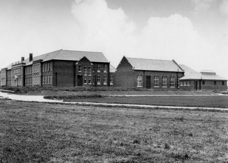 1936 - View of School from the West