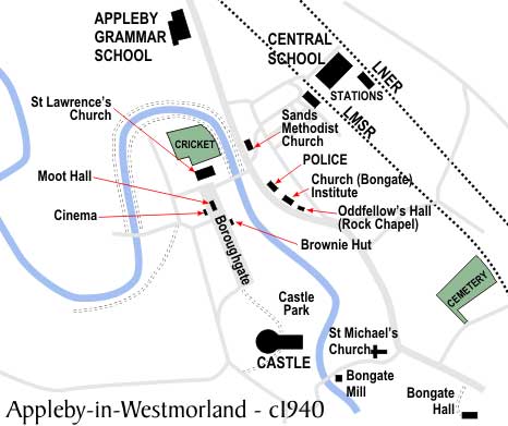 Appleby - town plan